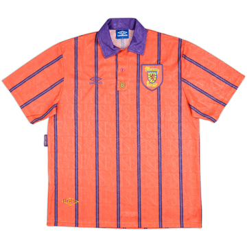 1993-95 Scotland Away Shirt - 8/10 - (XL)