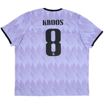 2022-23 Real Madrid Away Shirt Kroos #8 - 10/10 - (3XL)