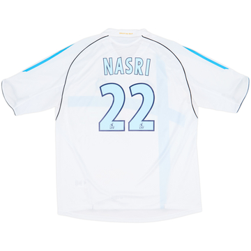 2005-06 Olympique Marseille Home Shirt Nasri #22 - 9/10 - (XL)