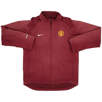 2004-05 Manchester United Nike Hooded Rain Jacket - 5/10 - (S)