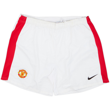 2009-10 Manchester United Home Shorts - 7/10 - (L)