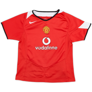 2004-06 Manchester United Home Shirt - 6/10 - (6-7 Years)