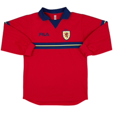 2002-03 Scotland GK Shirt - 8/10 - (S.Boys)