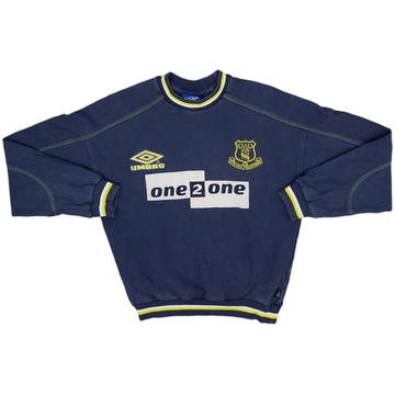 1998-99 Everton Umbro Sweat Top - 6/10 - (XL.Boys)