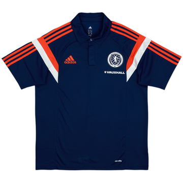 2013-14 Scotland adidas Polo Shirt - 9/10 - (L)