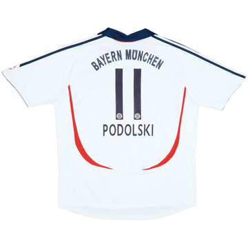 2006-07 Bayern Munich Away Shirt Podolski #11 - 7/10 - (XXL)
