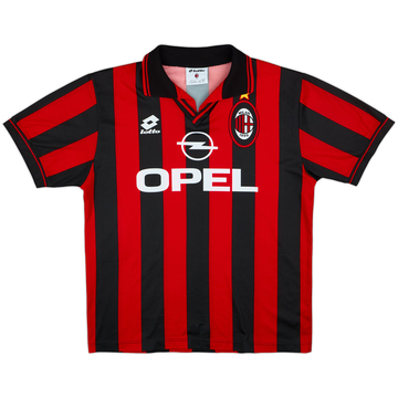 1995-96 AC Milan Home Shirt - 8/10 - (M)