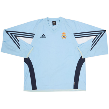 2003-04 Real Madrid adidas Drill Top - 7/10 - (M)