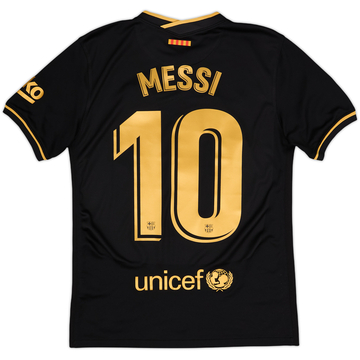 2020-21 Barcelona Away Shirt Messi #10 - 8/10 - (S)