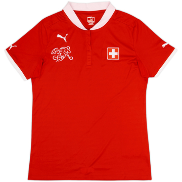 2012-13 Switzerland Women's Home Shirt - 8/10 - (Women's L)