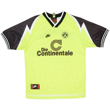 1995-96 Borussia Dortmund Home Shirt - 8/10 - (XL.Boys)
