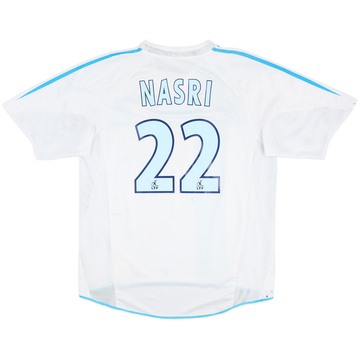 2004-05 Olympique Marseille Home Shirt Nasri #22 - 6/10 - (M)