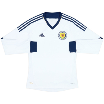 2012-14 Scotland Away L/S Shirt - 7/10 - (S)