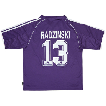 1999-00 Anderlecht Away Shirt Radzinski #13 - 8/10 - (L)