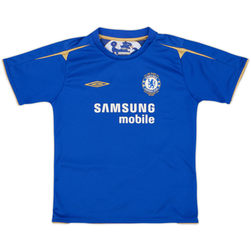 2005-06 Chelsea Centenary Home Shirt 10/10 - (6-7 Years)