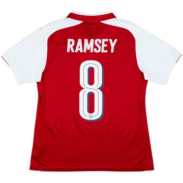 2017-18 Arsenal Home Shirt Ramsey #8 - 6/10 - (Women's M)