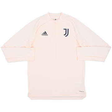 2020-21 Juventus adidas 1/4 Zip Drill Top - 10/10 - (XL.Boys)