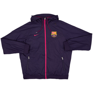 2016-17 Barcelona Nike Hooded Track Jacket - 7/10 - (L)