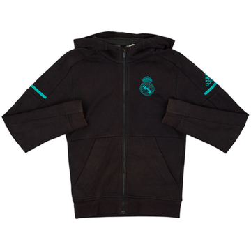 2017-18 Real Madrid adidas Hooded Top - 9/10 - (XS)