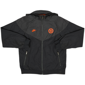 2019-20 Chelsea Nike Hooded Track Jacket - 8/10 - (L.Boys)
