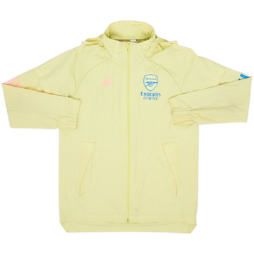 2020-21 Arsenal adidas Hooded Track Jacket - 6/10 - (L.Boys)