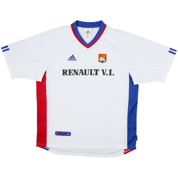 2001-02 Lyon Home Shirt - 8/10 - (XL)
