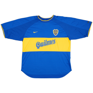 2000-01 Boca Juniors Home Shirt - 9/10 - (M)