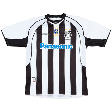 Camiseta de visitante del Santos 2005 #10 - 8/10 - (L)
