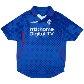 2002-03 Rangers Home Shirt - 8/10 - (S)
