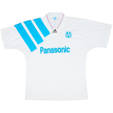 Camiseta de local del Olympique Marseille 1991-92 - 8/10 - (L)