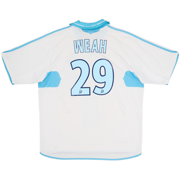 2000-01 Olympique Marseille Home Shirt Weah #29 - 7/10 - (L)