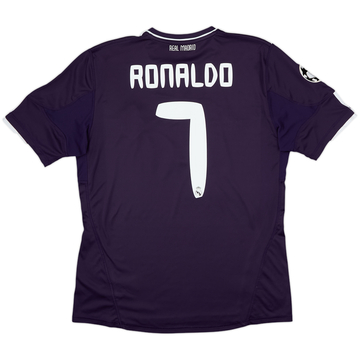 2010-11 Real Madrid CL Third Shirt Ronaldo #7 - 6/10 - (L)