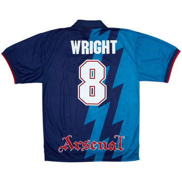 1995-96 Arsenal Away Shirt Wright #8 - 7/10 - (L)