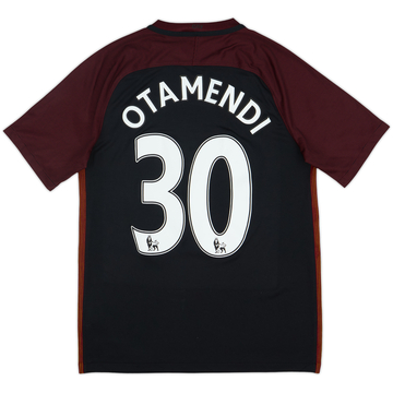 2016-17 Manchester City Away Shirt Otamendi #30 - 10/10 - (M)