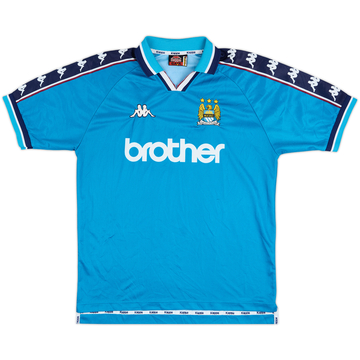 1997-99 Manchester City Home Shirt - 4/10 - (L)
