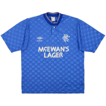 1987-90 Rangers Camiseta de local - 7/10 - (S)