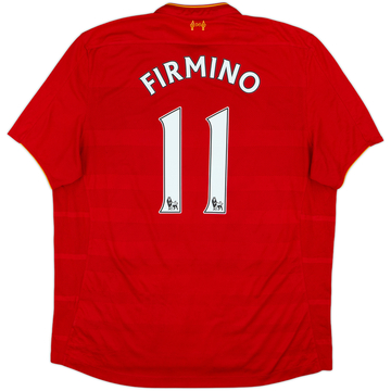 2016-17 Liverpool Home Shirt Firmino #11 - 6/10 - (XXL)