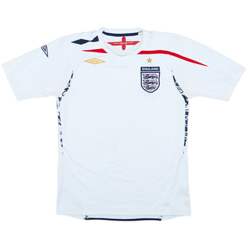 2007-09 England Home Shirt - 5/10 - (S)