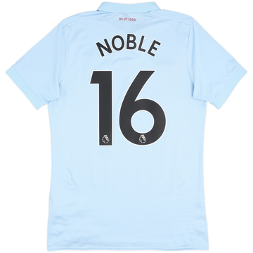 2017-18 West Ham Third Shirt Noble #16 - 7/10 - (S)