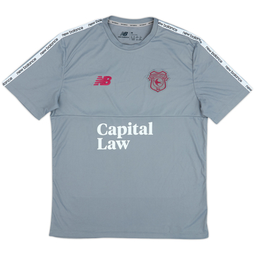 2024-25 Cardiff New Balance Training Shirt - 9/10 - (M)