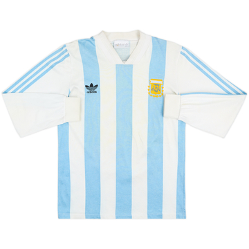 1993 Argentina Home L/S Shirt - 6/10 - (S)