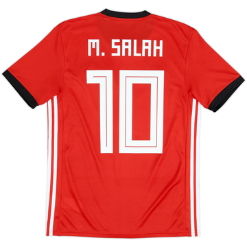 2018-19 Egypt Home Shirt Salah #10 - 9/10 - (S)