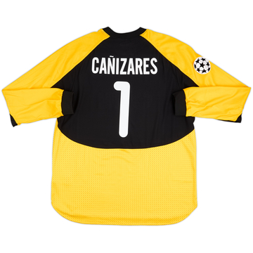 2000-01 Valencia Champions League GK Shirt Canizares #1 - 6/10 - (XL)