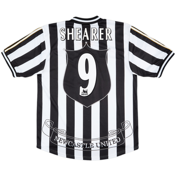 1997-99 Newcastle Home Shirt Shearer #9 - 8/10 - (L)