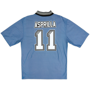 Camiseta de visitante del Newcastle 1996-97 Asprilla #11 - 7/10 - (XL)