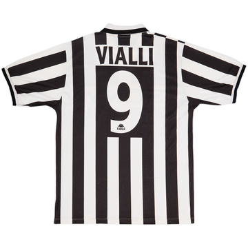 1995-97 Juventus Home Shirt Vialli #9 - 6/10 - (XL)
