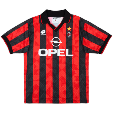 1995-96 AC Milan Home Shirt - 5/10 - (L)