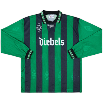 1995-96 Borussia Monchengladbach Away L/S Shirt #10 - 8/10 - (L)