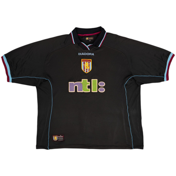 Camiseta de visitante del Aston Villa 2000-01 #9 - 8/10 - (XL)