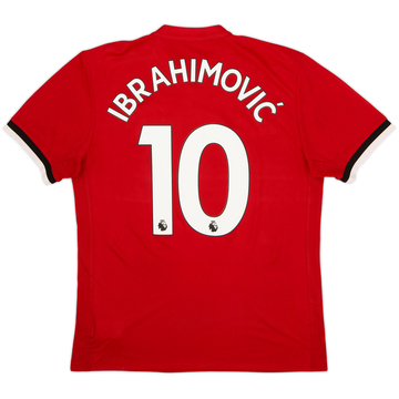 2017-18 Manchester United Home Shirt Ibrahimovic #10 - 5/10 - (M)